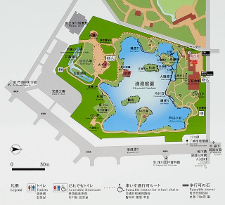 清澄庭園マップ
