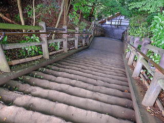 第二展望台の階段