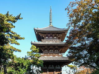 旧燈明寺三重塔