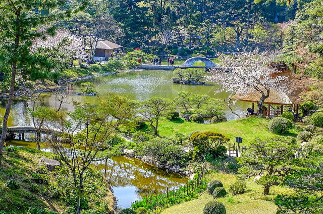迎暉峰から見た景色